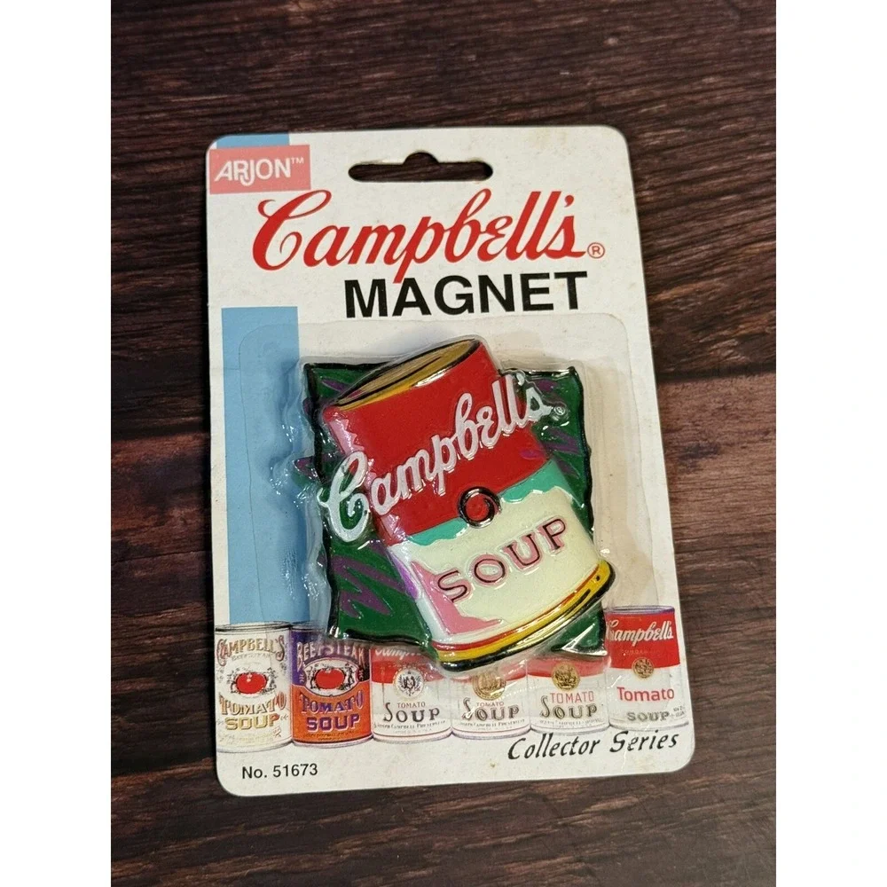 Vintage 1998~Campbell's Soup Magnet~Collector Series #51673